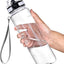 Botella agua 32oz motivacional deporte Tritan sin BPA boca ancha