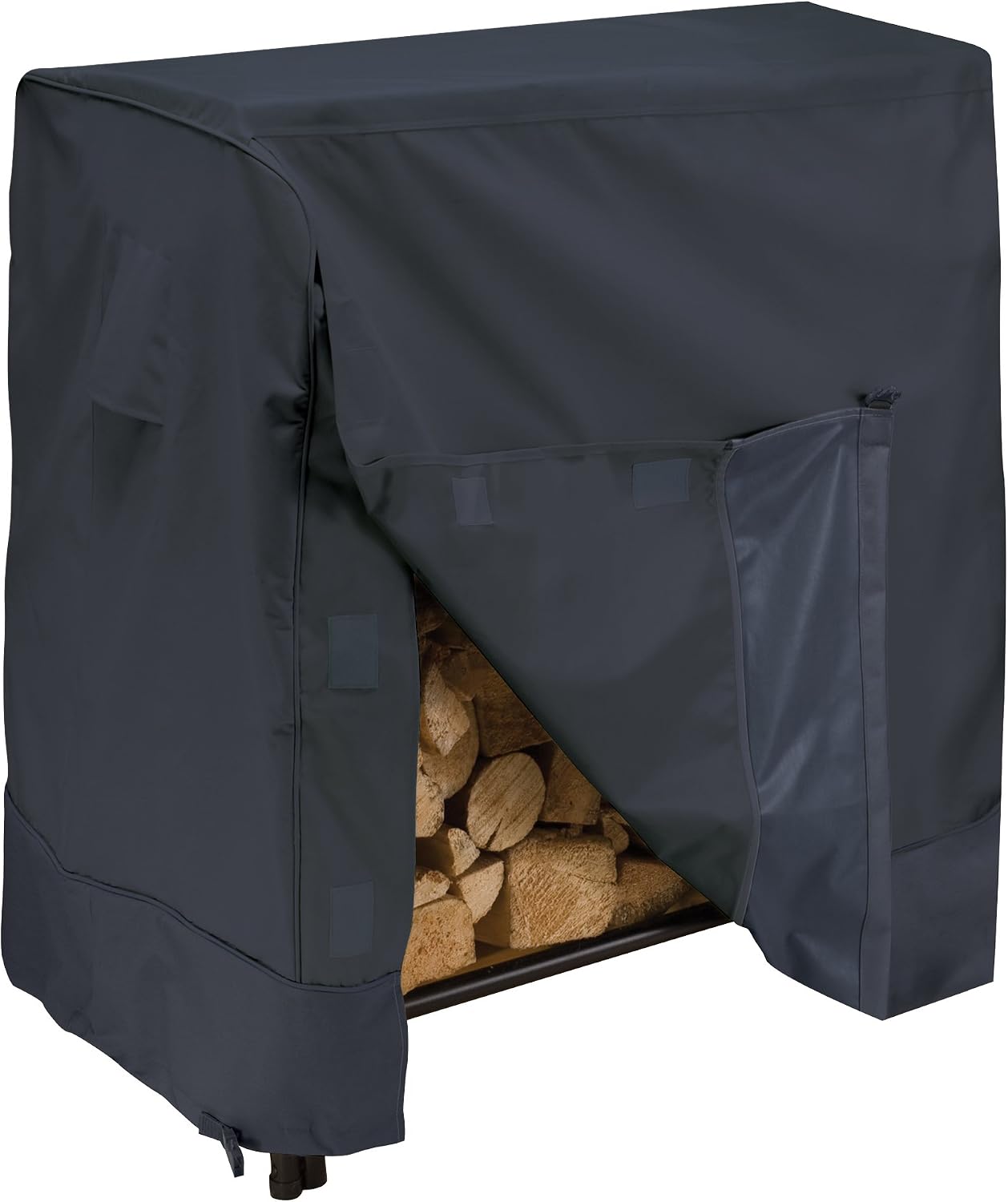 Funda para Leña Color Negro de Algodón Resistente para Hogar