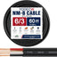 Cable 6/3 NM-B cobre puro 60 ft para interiores