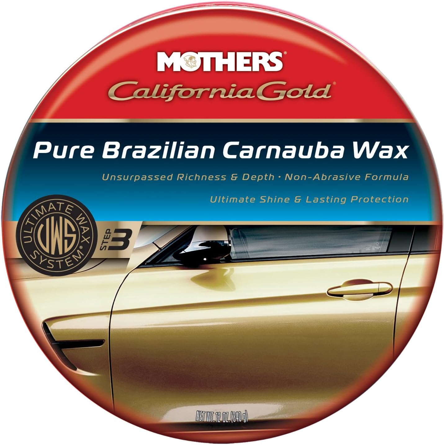 Cera carnauba pura 12oz brillo profundo