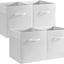 Cubos almacenamiento cuero 11" asa set 4