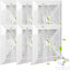 Cubierta ventilador escape baño plástico blanco rejilla resorte