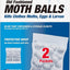 Bolas polilla antiguas 1lb color blanco