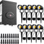 10 Luces LED Paisaje 12-24V Transformador 200W