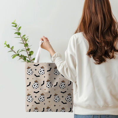 Bolsa Halloween reutilizable para compras y regalos mujer