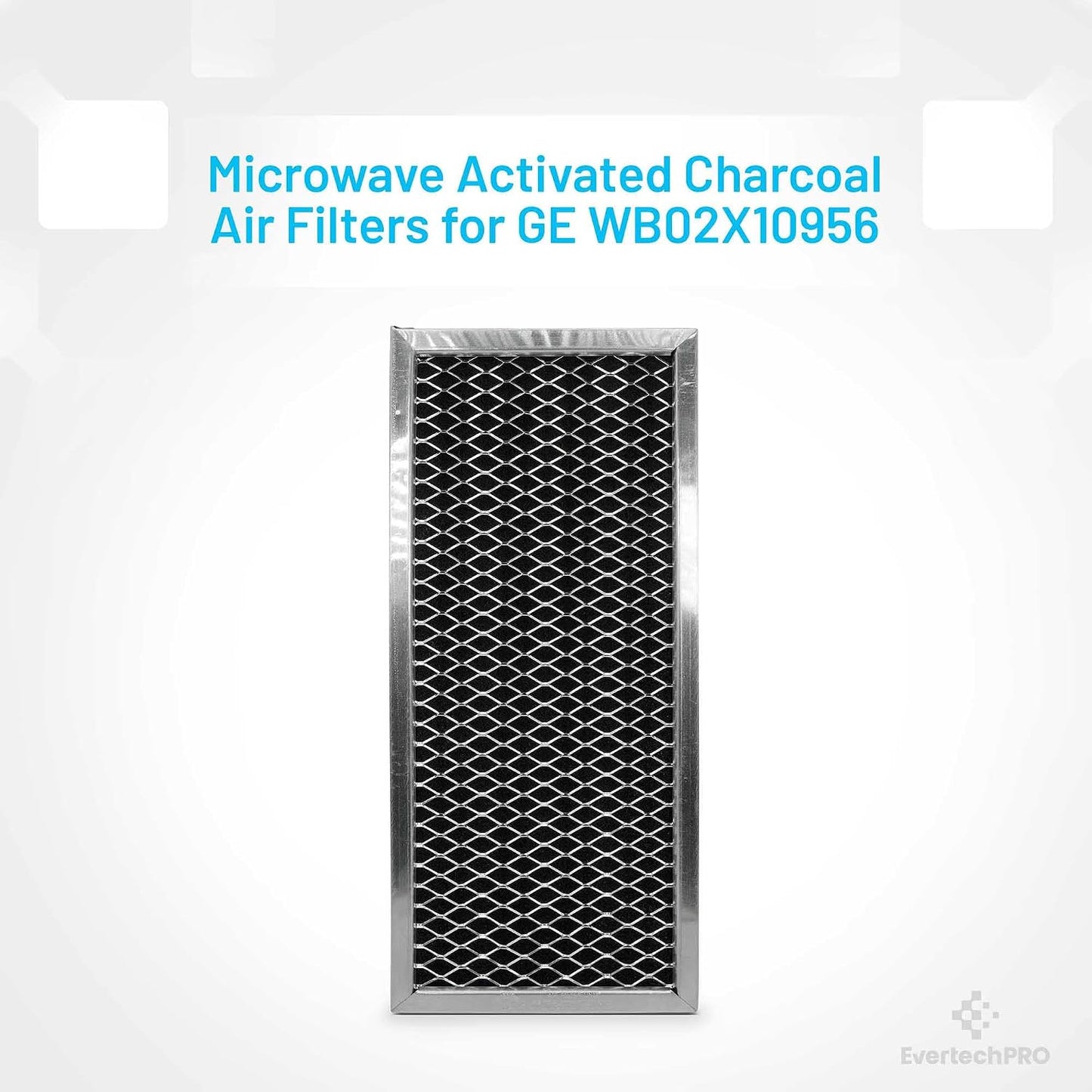 Filtro aire carbón microondas GE JX81H 3-7/8x8-6/8