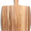 Tabla cortar acacia 17x13pulg con asa para carnicero