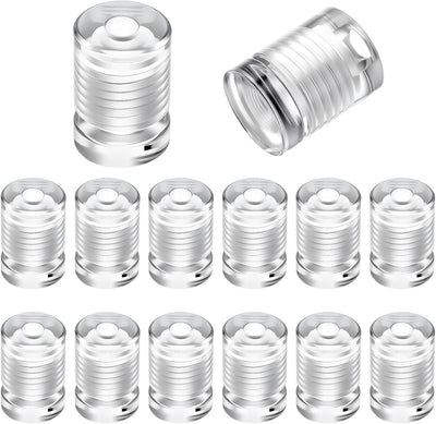 15 Pzas Separadores Acrílicos 1/2pulg x 1/2pulg para Letreros