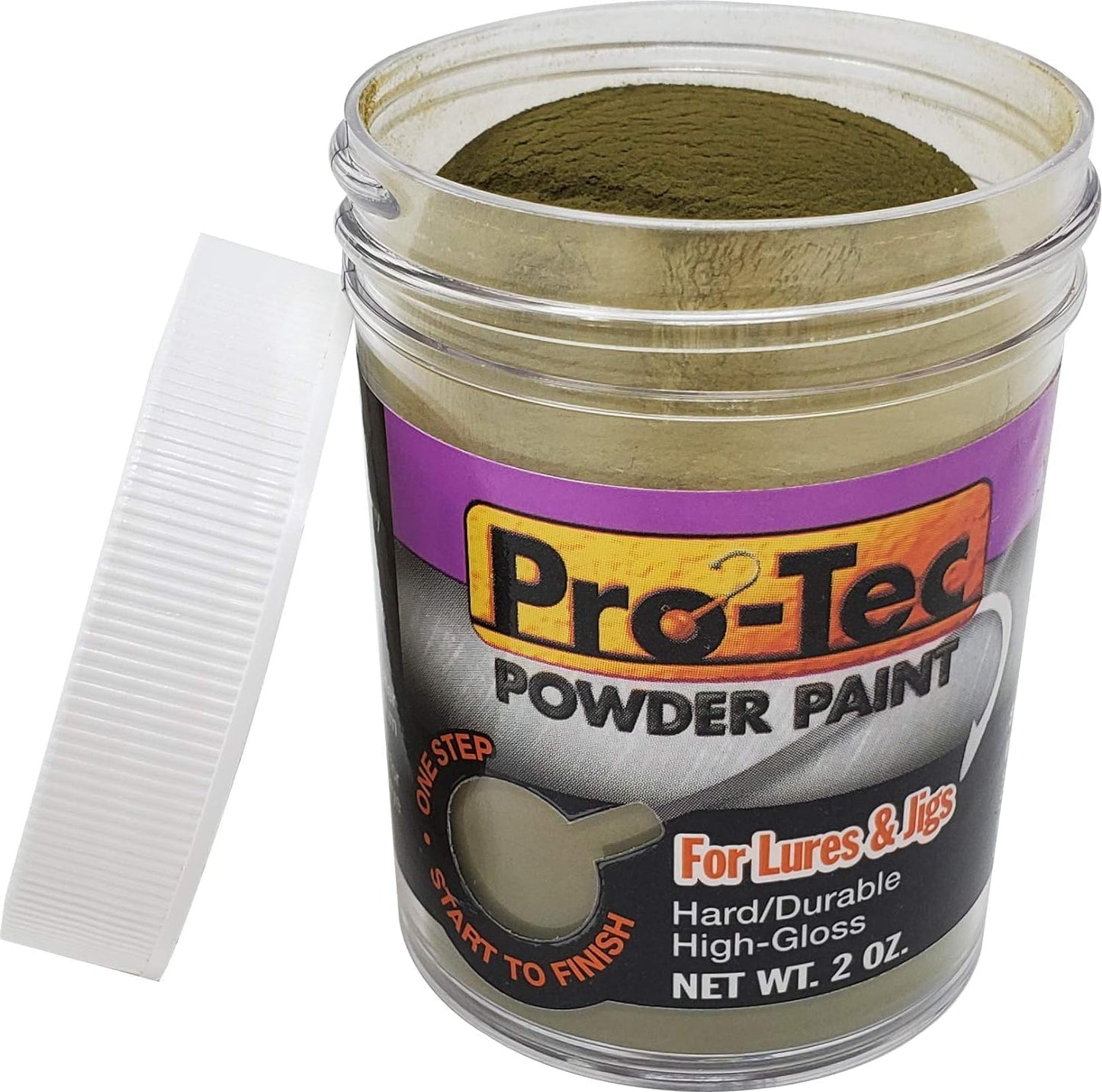 Pintura en polvo para señuelos de pesca 2oz
