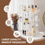 Estante organiz. baño 3 niveles transparente