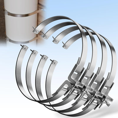 Set 4 correas universales para calentador agua 80gal