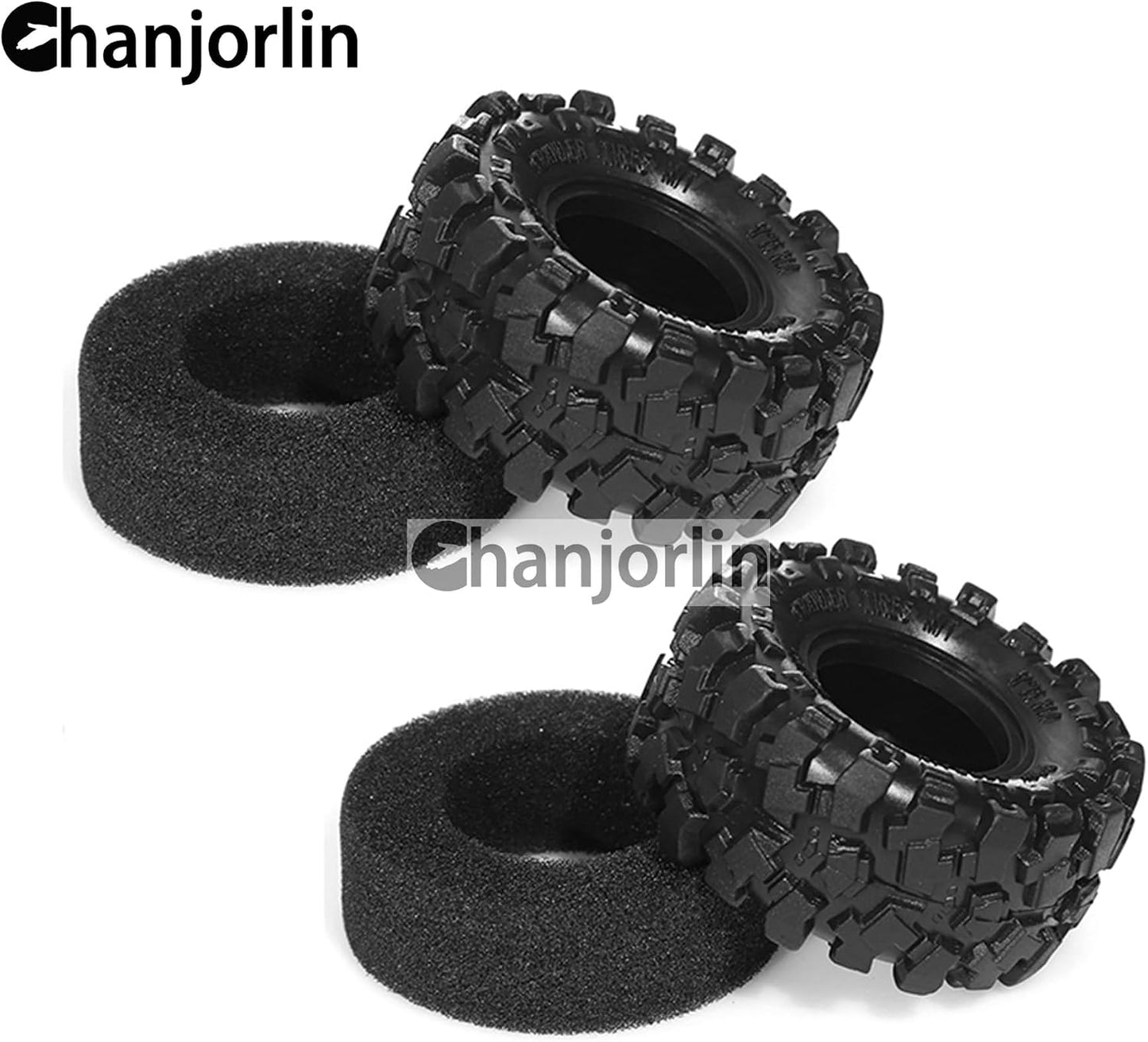 Neumáticos Super Soft Sticky Rubber para Crawler SCX24