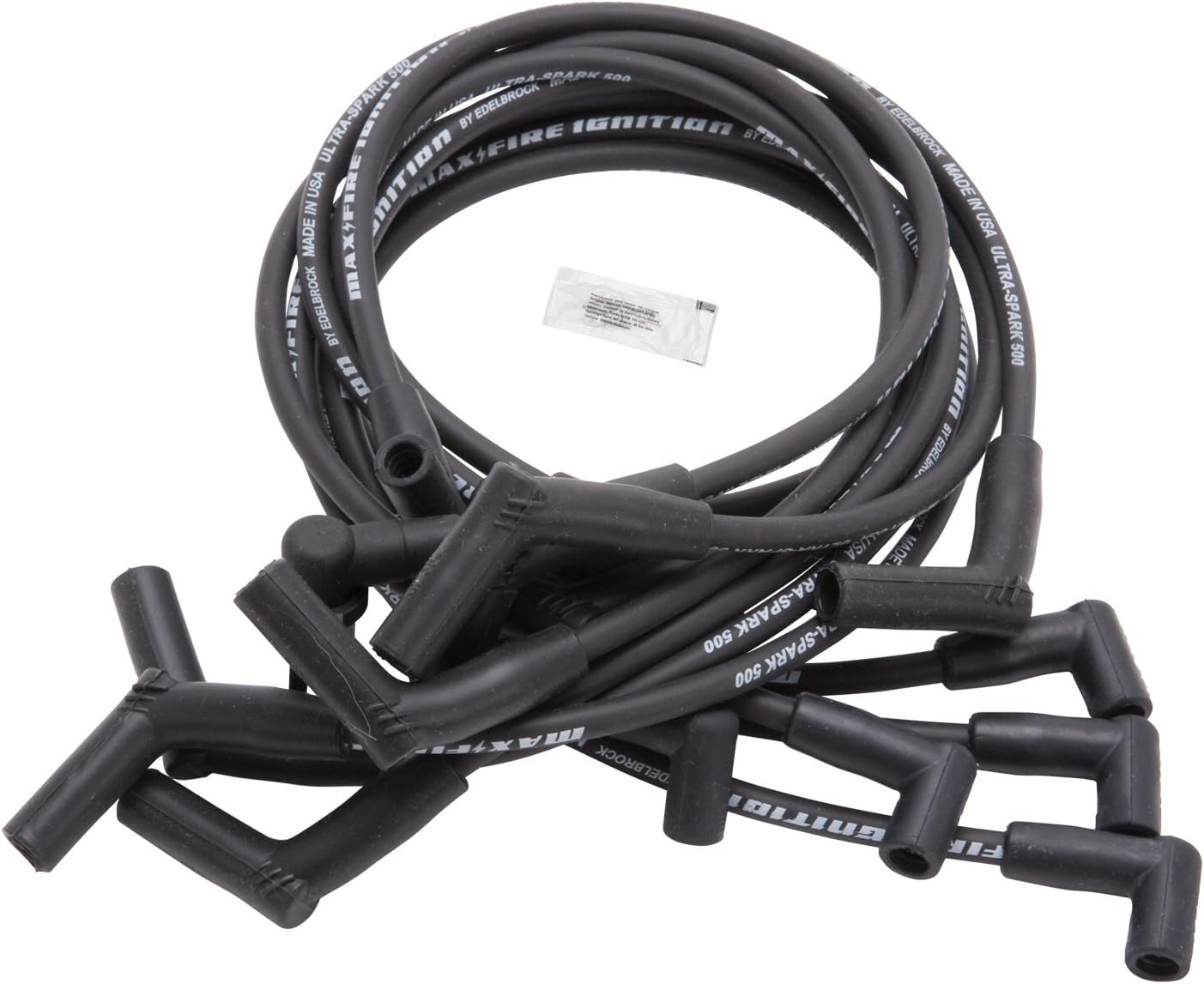 Set 10 cables chispa SBF 83-96 500 ohmios negro
