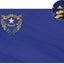 Bandera Nevada 3x5ft bordada poliéster duradero rayas cosidas