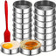 16 Pzas Anillos Muffin 4pulg Acero Inox Doble Borde