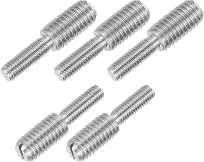 Tornillo doble extremo M5x15 a M8x15 acero inox 304 5 pzas