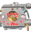Carburador para motosierra Echo CS-355T WT-1049