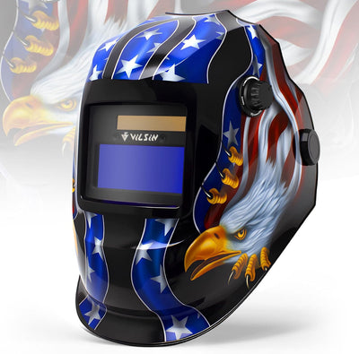 Casco soldadura VILSIN visión automática 2 sensores