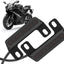 Luz freno universal motocicleta 12V doble color negro