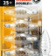 4 B10 Bombilla Candelabra 120V 25W Cristal Caliente