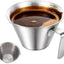 Taza medidora espresso acero inox 3.4oz