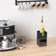 Organiz. condimentos tazas café 2 niveles acrílico negro