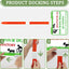 Letrero aluminio Clean Up After Your Dog 14x10" estaca 37"