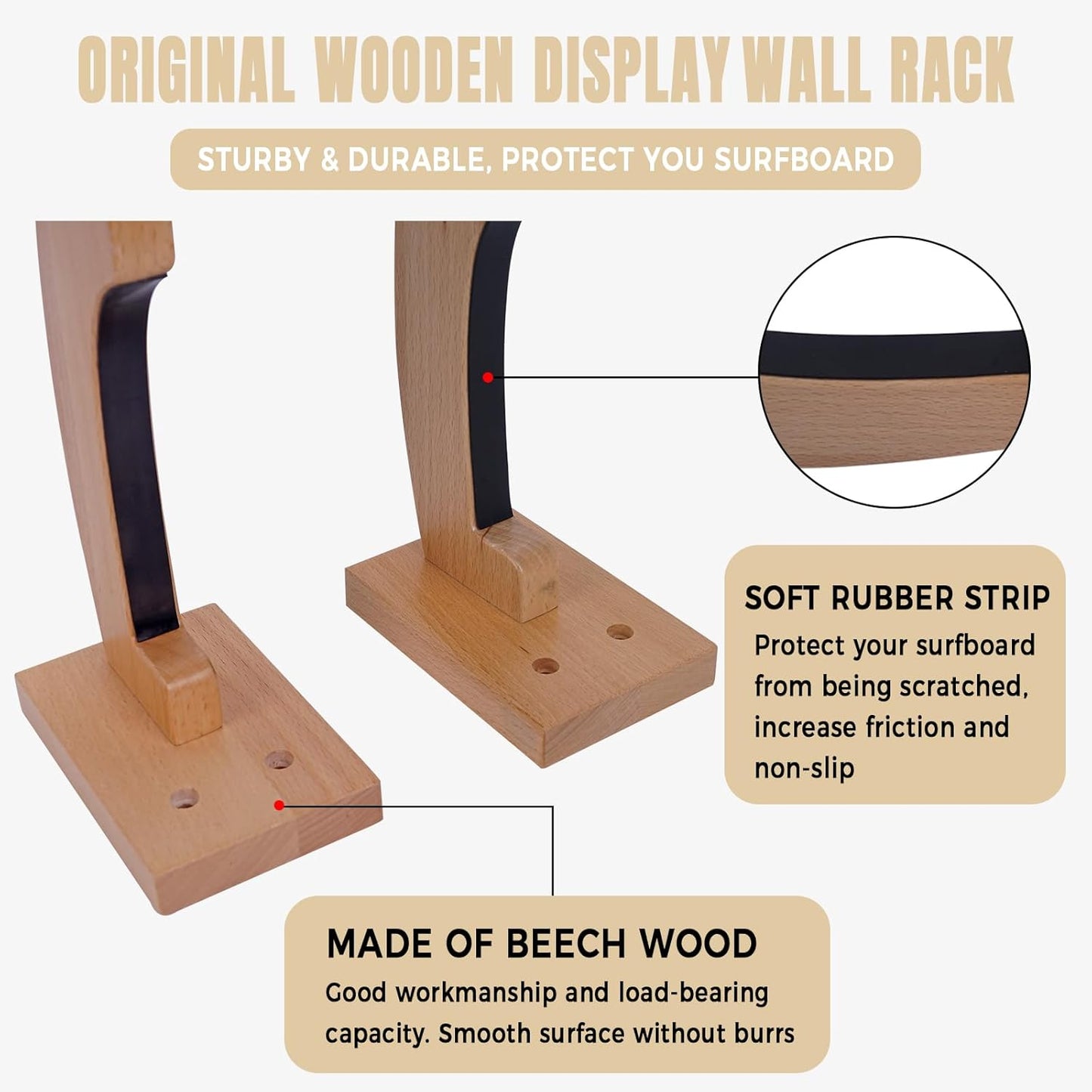 Tablas surf madera para colgar en pared