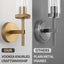 2 Apliques Pared Dorado 19.5" Vidrio Rayas