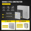 Caja eléctrica NEMA 4X acero IP66 impermeable con cerradura