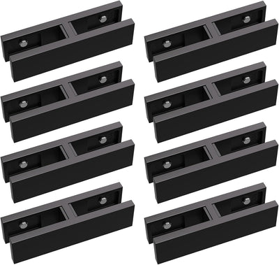 Abrazaderas vidrio acero inox 304 para balaustrada 3/8-1/2
