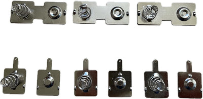 Placa contacto metal R20 paquete 3 unidades