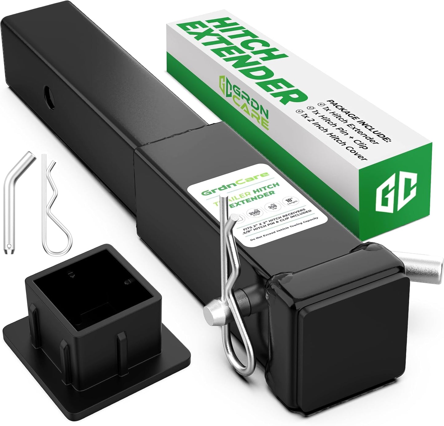 Extensor enganche remolque acero aleado 10pulg 3500GTW