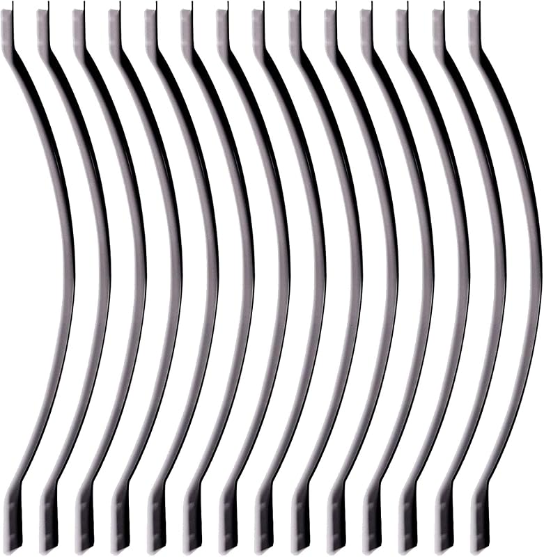 Balaustres hierro 32pulg estilo arco pack 50 negro mate