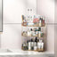 Organiz. esquina baño cocina 3 niveles con soportes