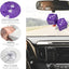 2 Pzas Dados Felpa para Espejo Retrovisor 3pulg Corazón