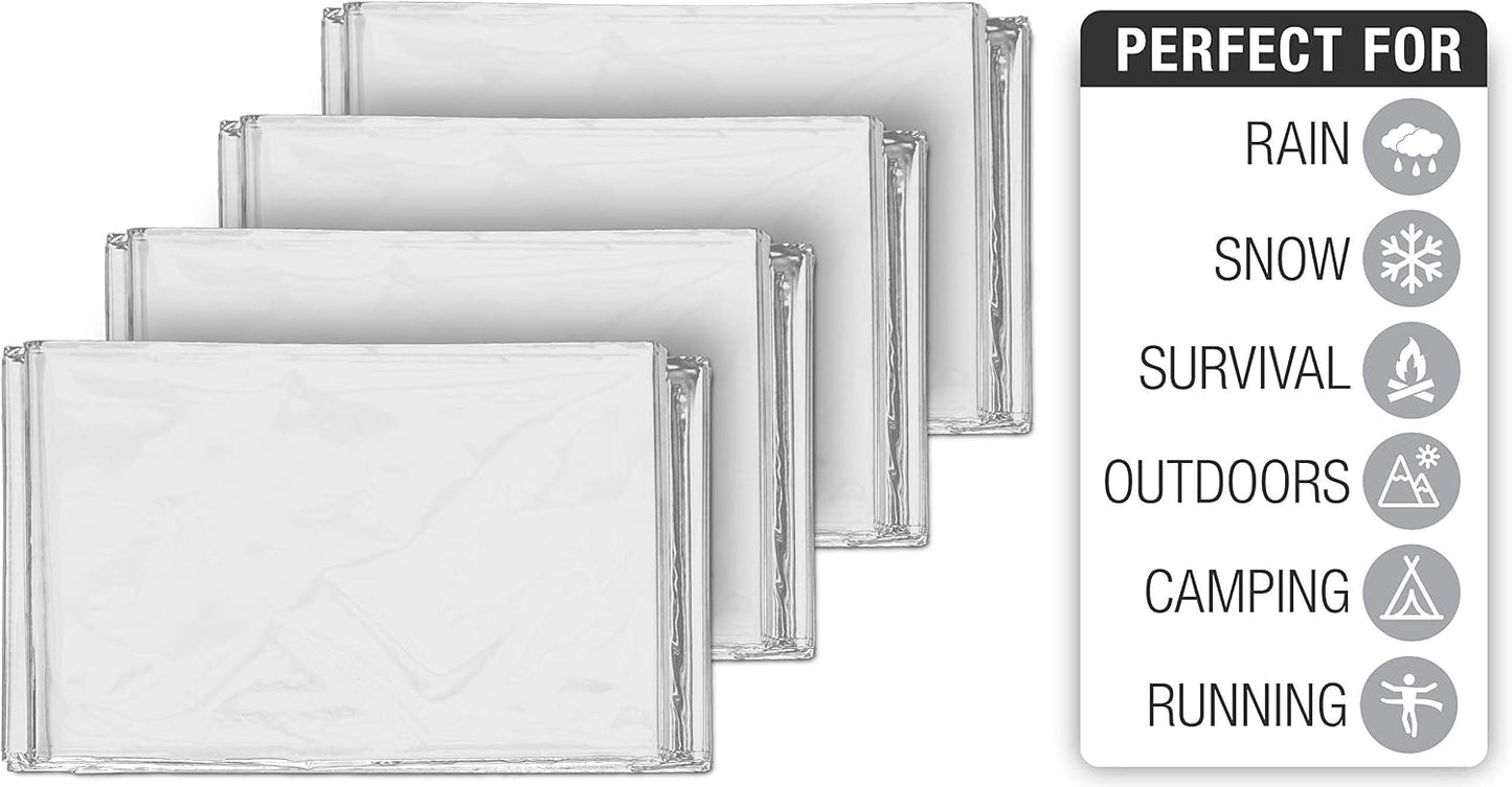 Manta térmica Mylar aislada para emergencias