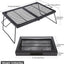 Rejilla plegable fogata 23.6x15.7"