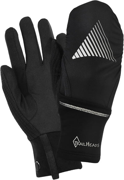Guantes para Correr Convertibles en Tela Transpirable