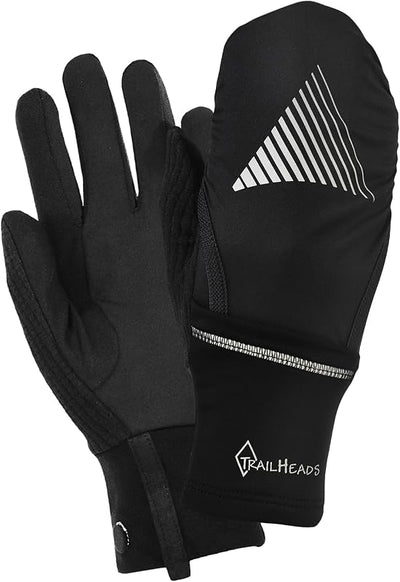 Guantes para Correr Convertibles en Tela Transpirable