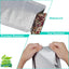50 Bolsas Mylar 1qt para Almacenar Alimentos Café Té Granos
