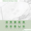 Azulejos hexagonales autoadhesivos 15x18cm mármol Calacatta