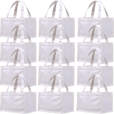 Bolsas lona 10x7x6pulg mini regalo personalizado reutilizables