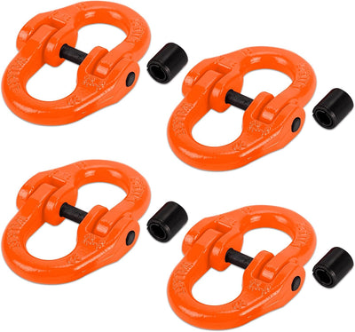 Enlace acoplamiento acero G80 1/2" conector cadena bloqueo