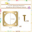 4 Pzas Protector Metal Pájaros Portal Cobre 1.25"