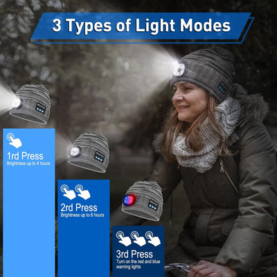 Gorro Bluetooth para hombres regalo de navidad