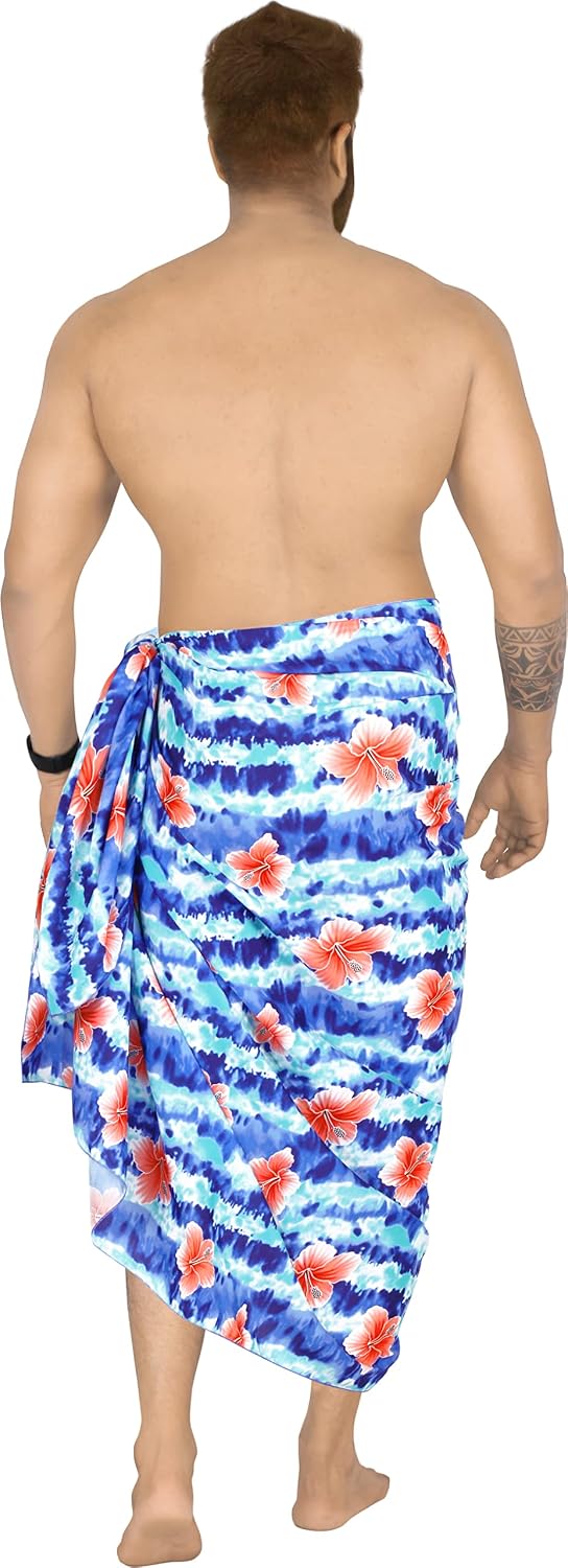 Pareo para Bañera para Hombre de Algodón Ajustable