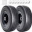 2 Pack Ruedas 10x4.10 PU Antipinchazos 5/8 Agujero 2.24 Bujes