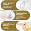 4 Tarros Plástico Transparente 71oz para Dulces Alimentos