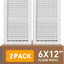Rejilla ventilación piso 6x12 acero resistente transitable